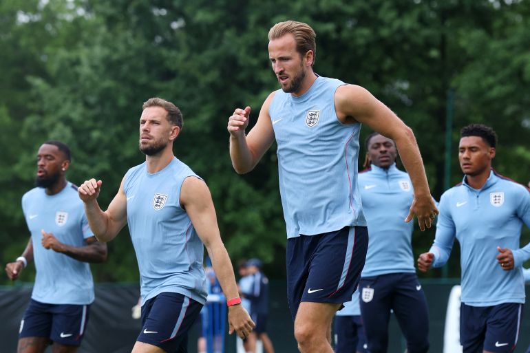 Harry Kane in action.