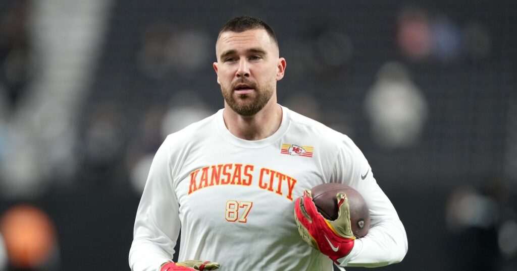 Travis Kelce Spotted at NASCAR Race in San Diego After L.A. Bachelor Party