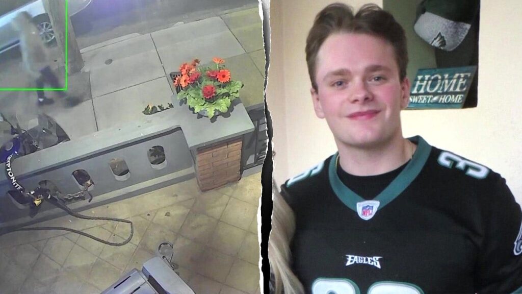 Manhunt underway after college student fatally shot chasing robbers who allegedly stole his phone