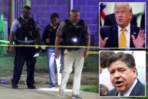 Trump says he can fix Chicago’s crime epidemic ‘fast and permanently’ after 39 shot over weekend