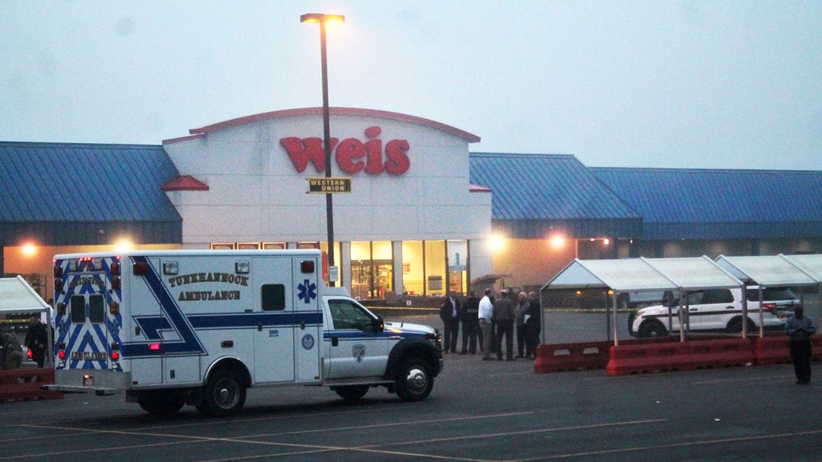 An aerial view of Weis Markets in Pennsylvania.