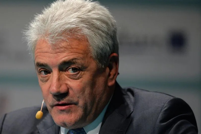 Kevin Keegan speaking at the Soccerex European Forum in Manchester