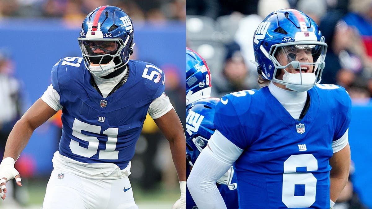 Giants Abdul Carter and Jaxson Dart