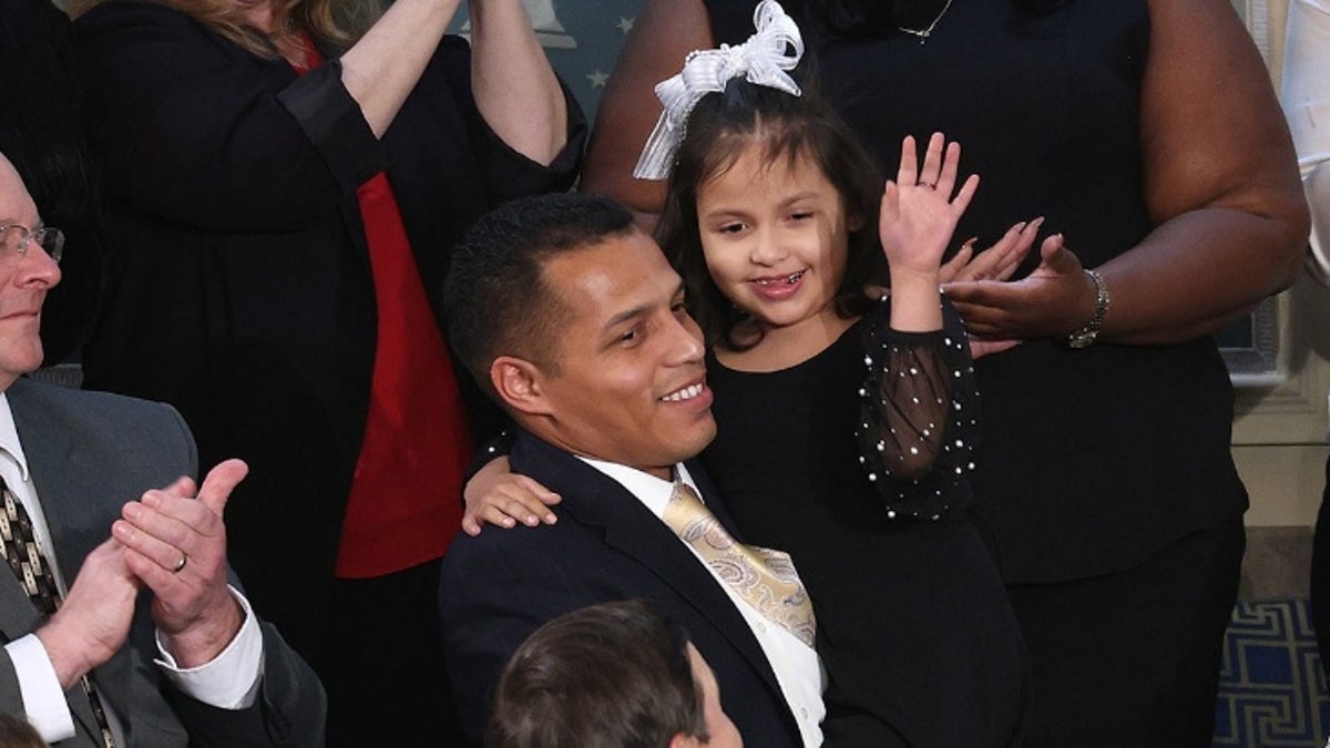 Marcus Coleman and daughter Dalilah