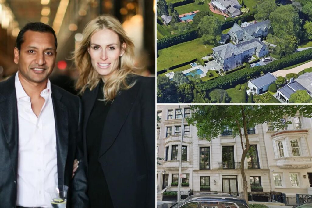 Meet the billionaire power couple advocating ‘communism for landlords’ and a global welfare state — from their $30M Hamptons McMansion