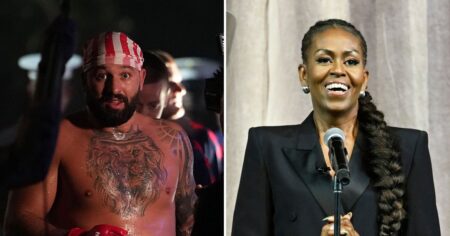 Stars React to UFC Fighter Josh Hokit Calling Michelle Obama ‘A Man’ at UFC Freedom 250