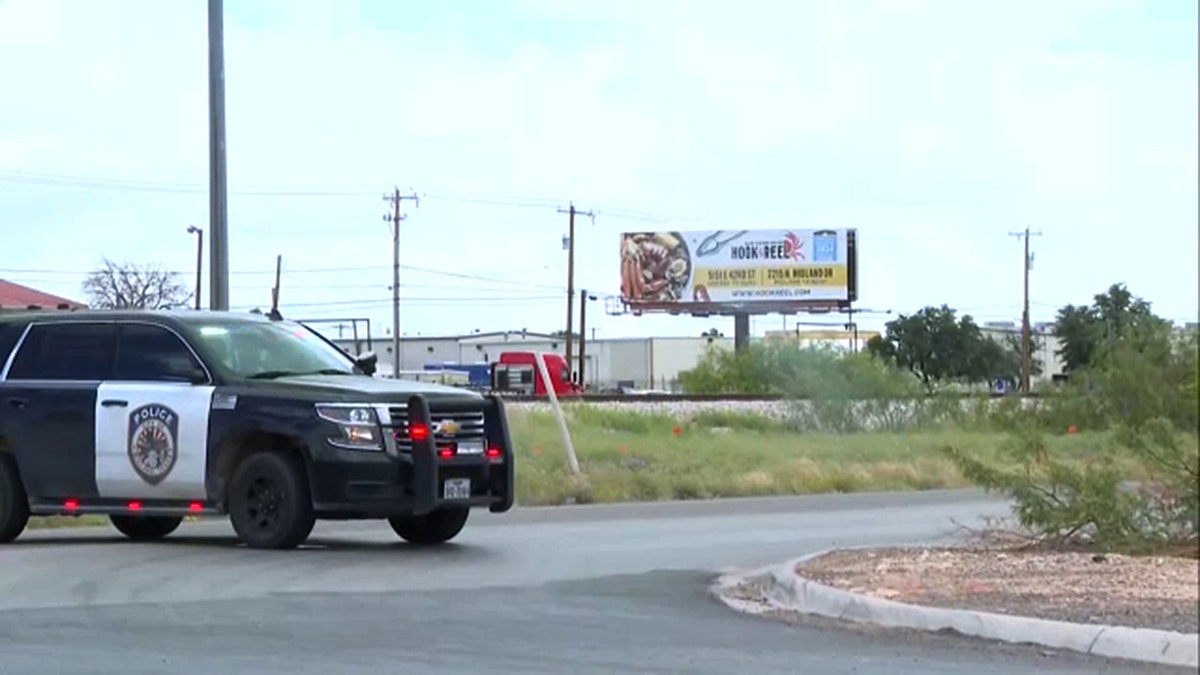Active shooting scene in Midland, Texas