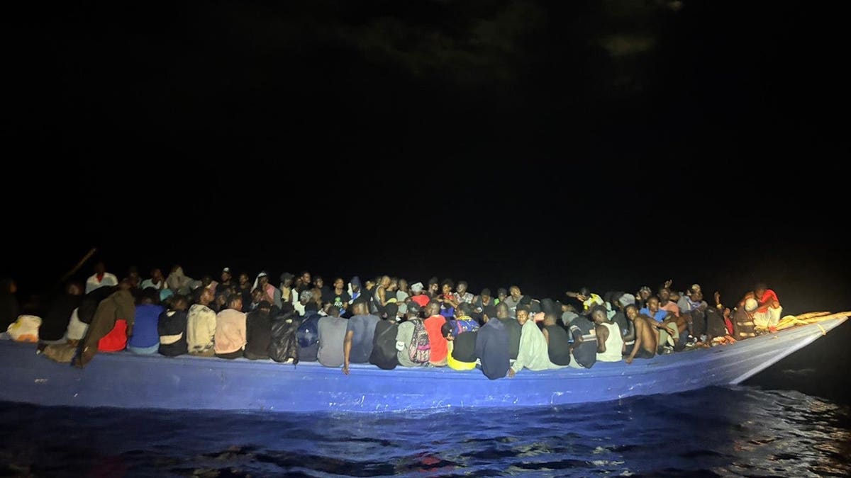 Authorities said the vessel was taking on water and at risk of sinking when responders arrived