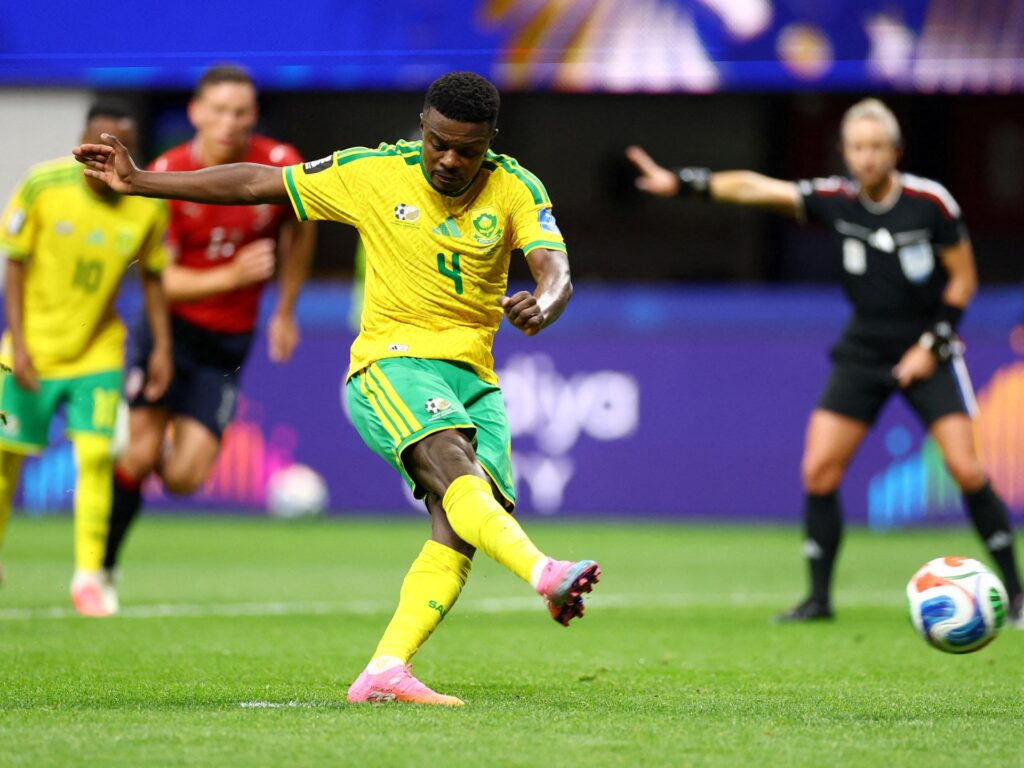 South Africa hold Czechia 1-1 to keep World Cup knockout dream alive
