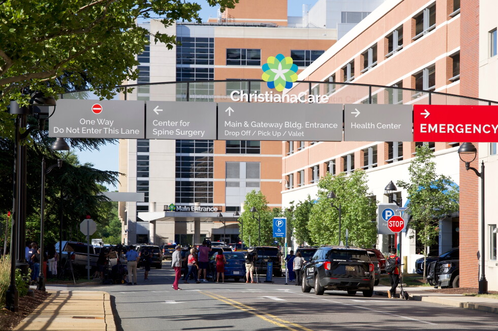 Suspect found after fatal shooting inside Delaware hospital