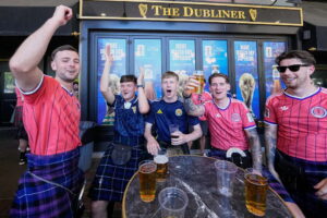 Tartan Army invades Boston as Scotland soccer fans revel at World Cup