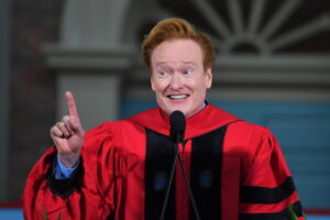 Harvard grads hear from Conan O’Brien at their commencement