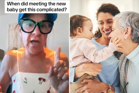 Angry grandma roasts modern moms over strict baby visitor vaccination demands — but health experts say she’s wrong
