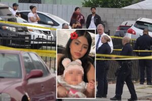 Young LA mom shot dead by stray bullet while sleeping next to 1-year-old daughter — as family reveals heartbreaking details