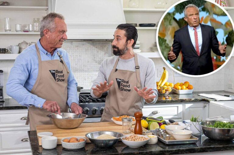 RFK Jr. launches ‘real food’ cooking show with healthy recipes under $5
