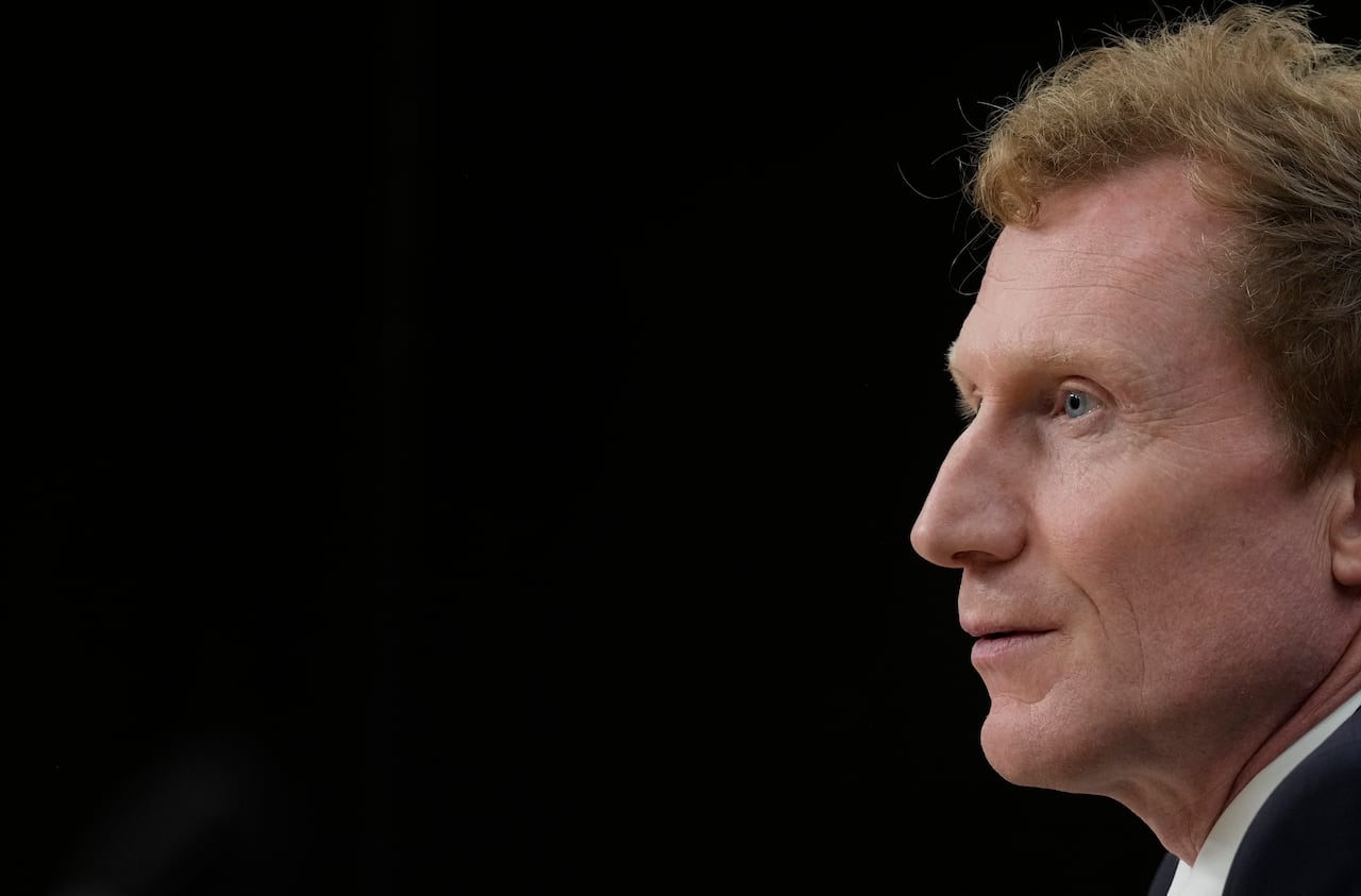 Canadian Identity and Culture Minister Marc Miller is seen during a news conference in Ottawa, Wednesday, June 10, 2026.