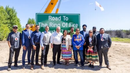 Construction set to start on first road to Ontario’s Ring of Fire mineral deposit