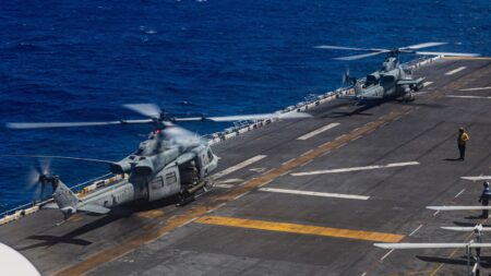 What US Navy Aircraft Carriers And Assault Ships Are In The Middle East?