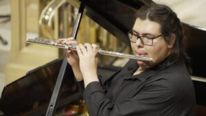 Anishinaabe flutist headed to prestigious music school after strangers rally to help