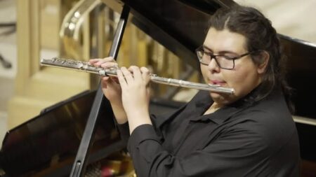 Anishinaabe flutist headed to prestigious music school after strangers rally to help