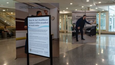 4 St. Joe’s health-care workers will be assaulted at work today, hospital says as reports of violence spike