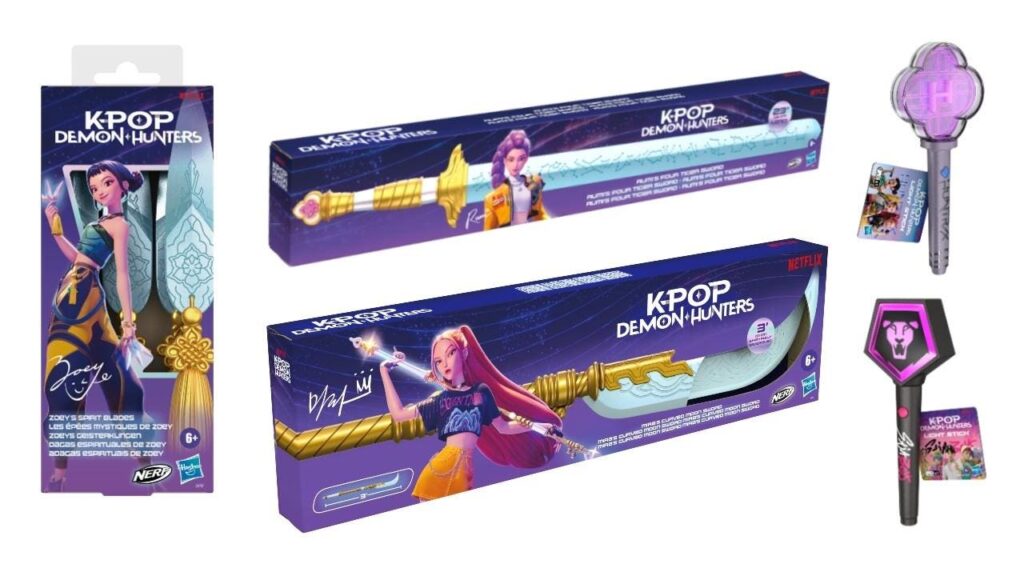 Hasbro Releases First ‘KPop Demon Hunters’ Role-Playing Toys