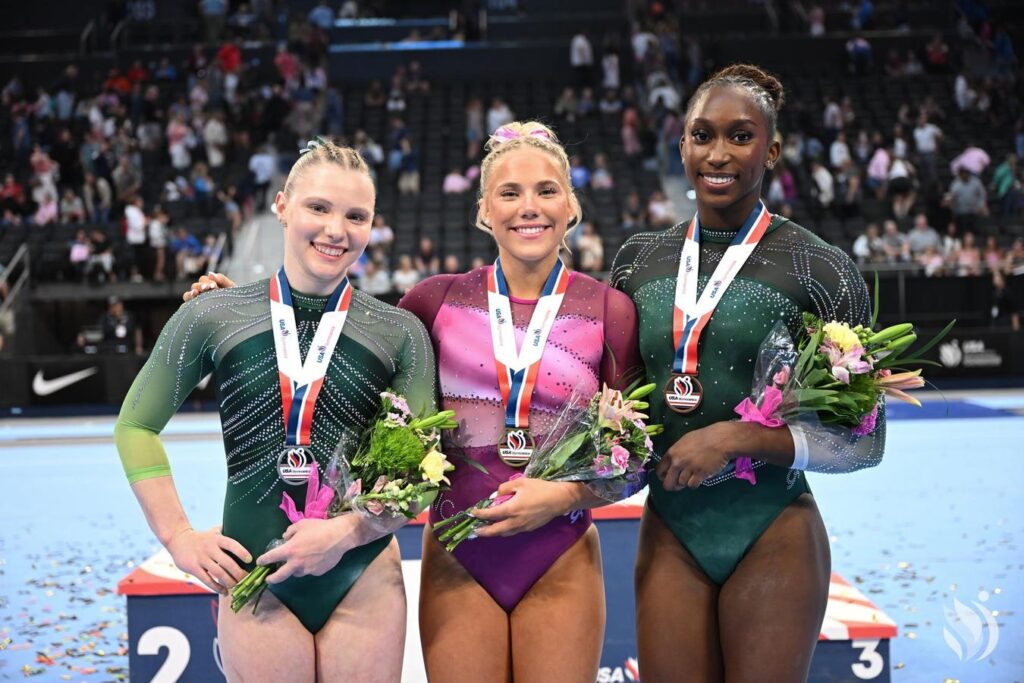 Reese Esponda Wins U.S. Classic Over Olympic Champion Jade Carey