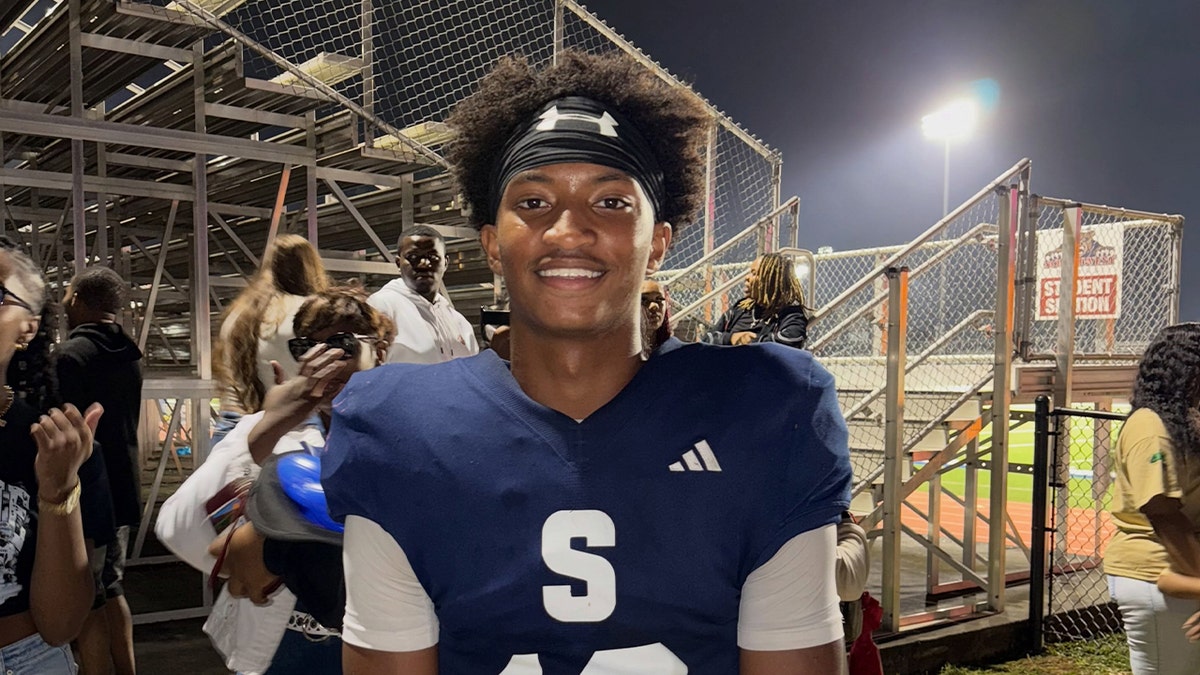 Nolan Wells smiles