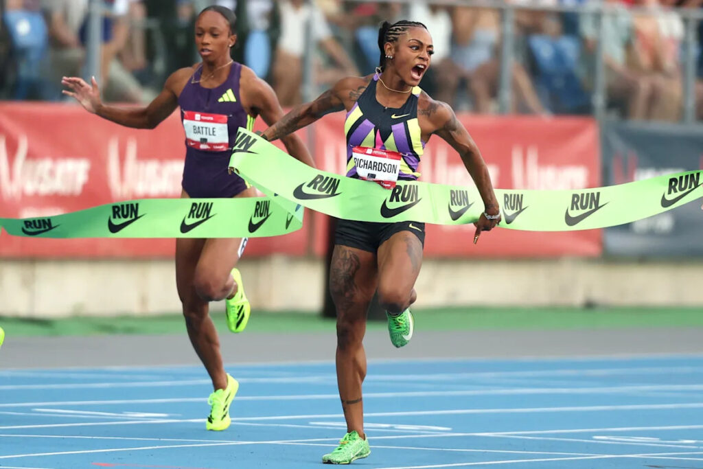 Sha’Carri Richardson wins 100 at USA Track and Field Championships