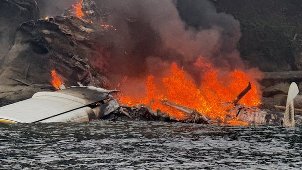 Bystanders help rescue passengers from seaplane crash near B.C.-Wash. border