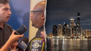 Seattle police chief snaps over Chicago home questions, absence from city after mass shooting