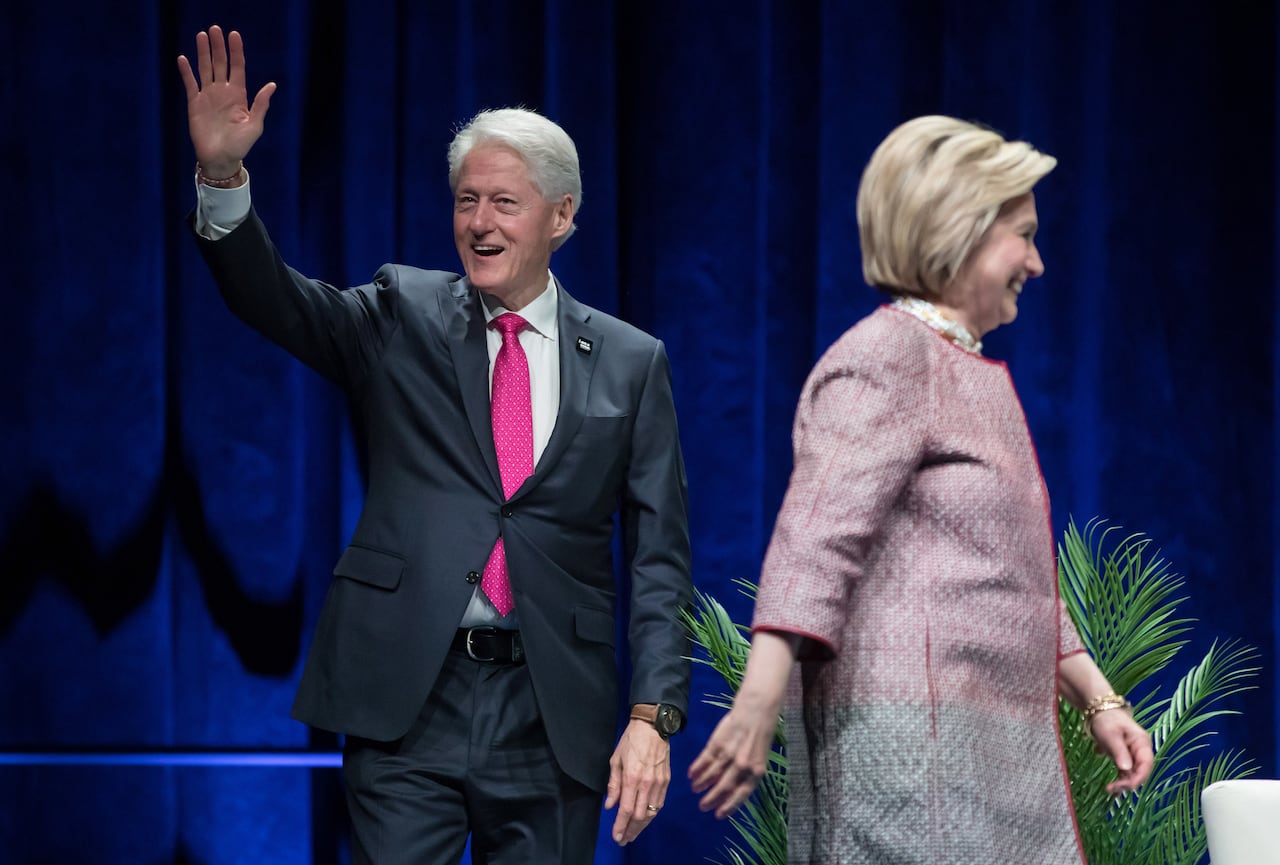 Bill and Hillary Clinton