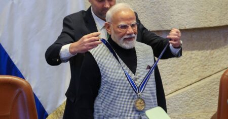 ‘Double cross, first class’: Why India’s Modi wins so many foreign awards