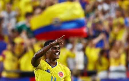 Arias sends Colombia into World Cup last-16 with 1-0 win over Ghana