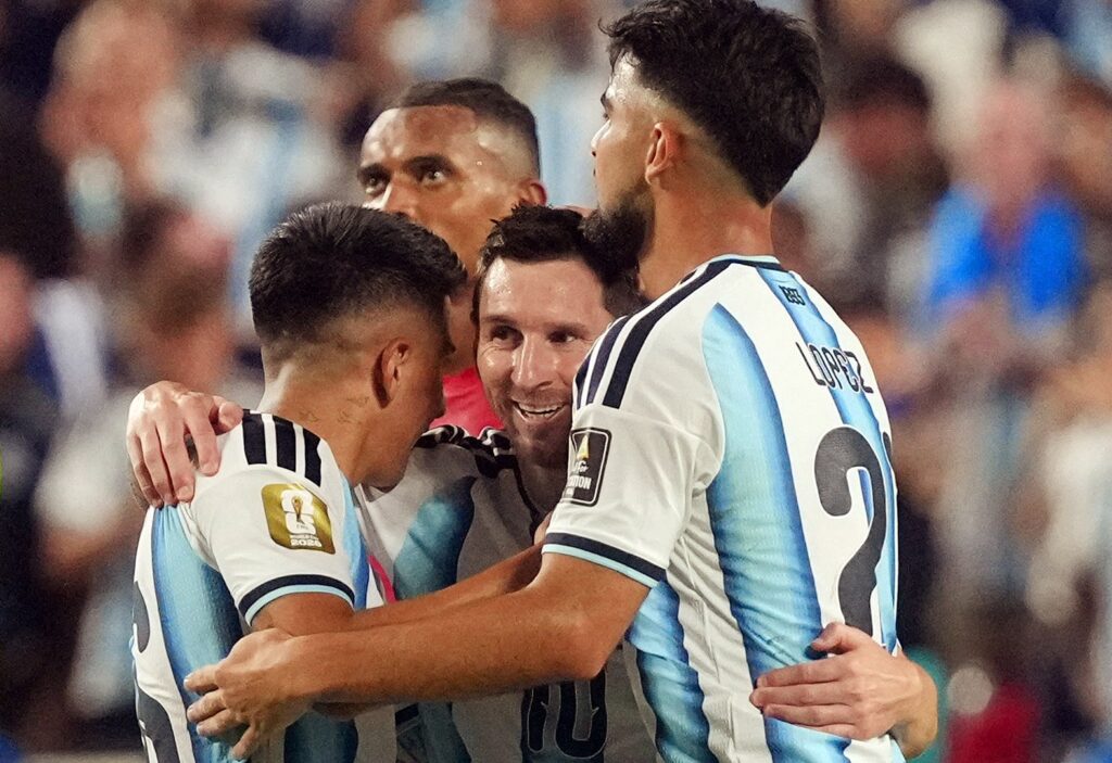 Argentina defeat Switzerland to set up World Cup semifinal with England