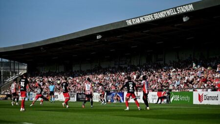 Uefa hand Derry City suspended partial stadium ban