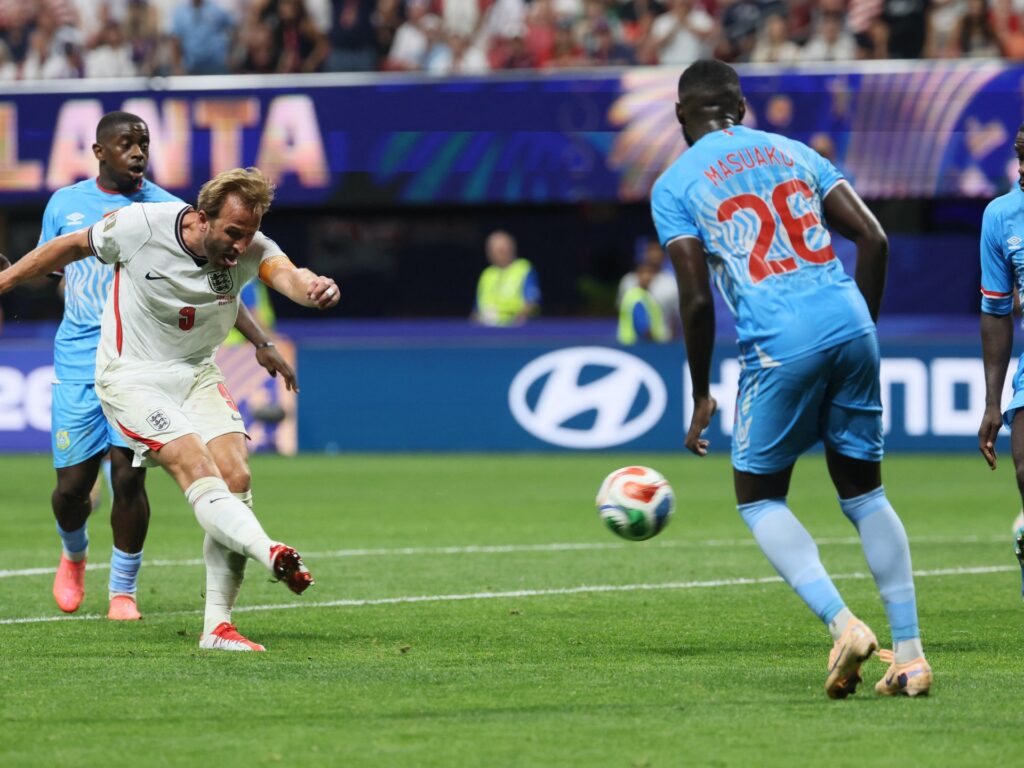 Harry Kane double rescues England in comeback win against DR Congo