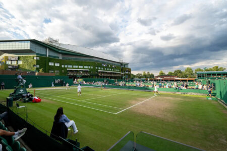 Cruz Hewitt competes for a Wimbledon title 24 years after dad Lleyton won