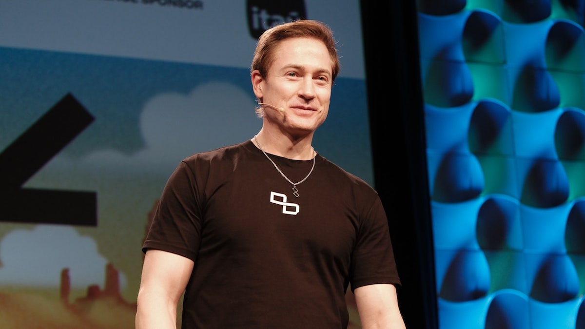 Bryan Johnson longevity guru on stage