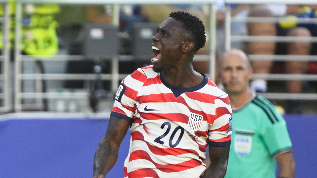 Folarin Balogun scores