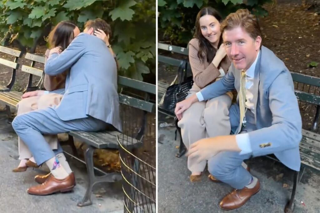 Lawyers caught canoodling in Central Park in viral video identified
