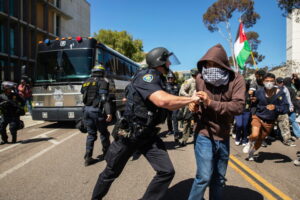California colleges reveal military weapons stockade