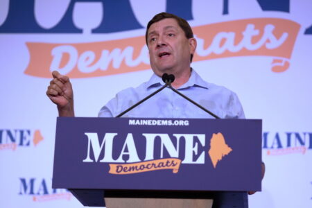 Kamala Harris backs Democrat Troy Jackson in Maine Senate race