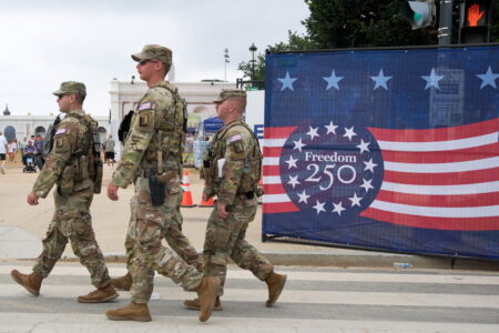 Democratic states urged to pull Guard troops from Washington