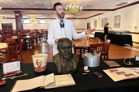 KFC founder Colonel Sanders’ personal items sell at auction
