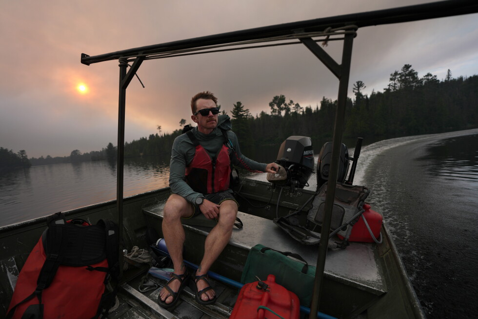 Wildfire smoke engulfs swaths of the US Midwest and Northeast