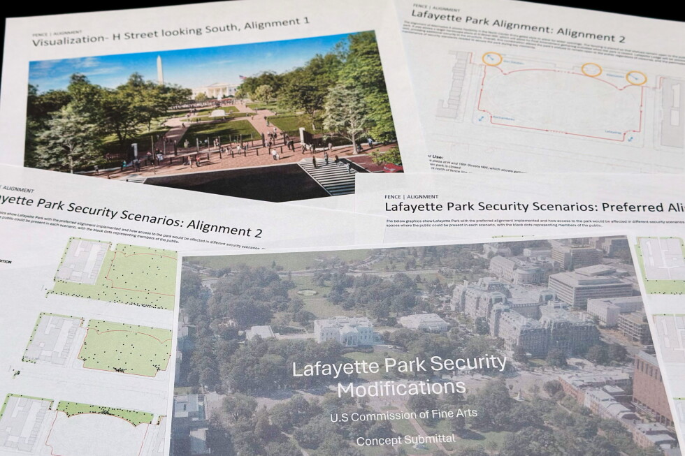 Federal panel considers White House security enhancements