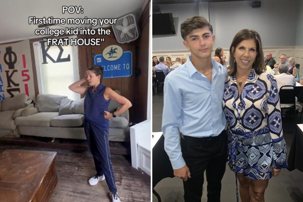 Exclusive | LI mom ‘shocked’ at skanky state of son’s frat house after expecting it to look like TV show ‘Off Campus’
