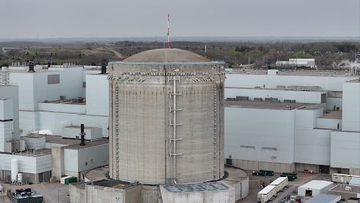 Image showing the Darlington Nuclear Generating Station in Ontario