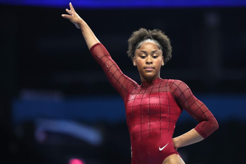 Blakely, Pease Tie In Night One Thriller At U.S. Gymnastics Championships